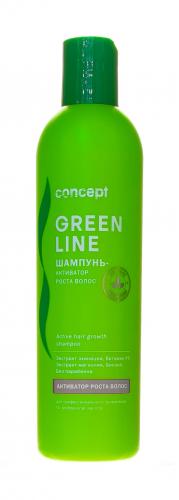 Концепт Шампунь-активатор роста волос Active hair growth shampoo, 300 мл (Concept, Green Line), фото-2