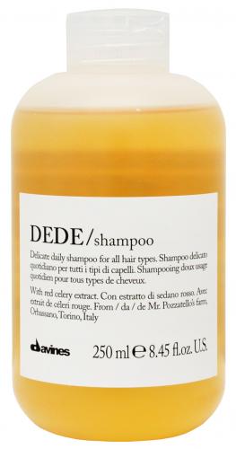 Шампунь для деликатного очищения волос Dede, 250 мл
