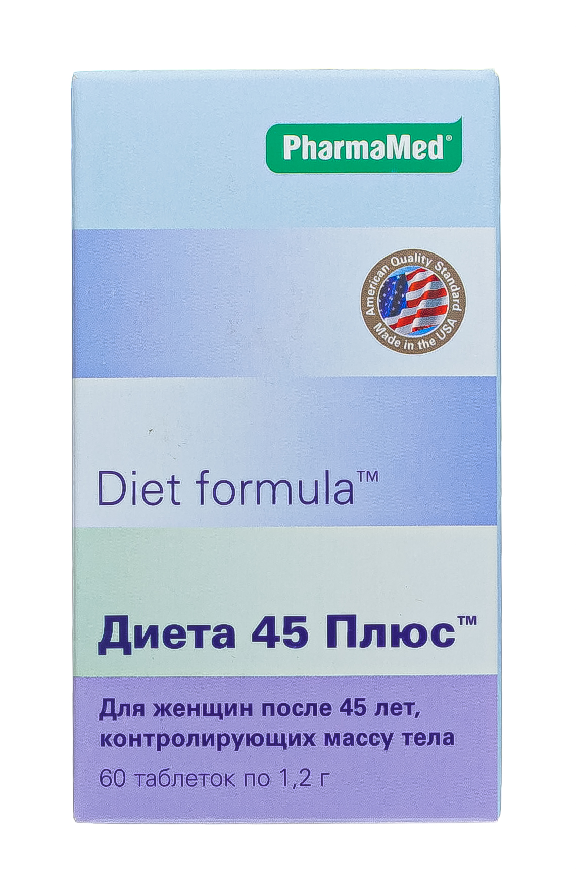 Diet Formula Диета 45 плюс, 60 таблеток (Diet Formula, )