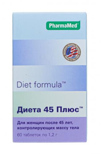 Диет Формула &quot;Диета 45 плюс&quot;, 60 таблеток (Diet Formula, )