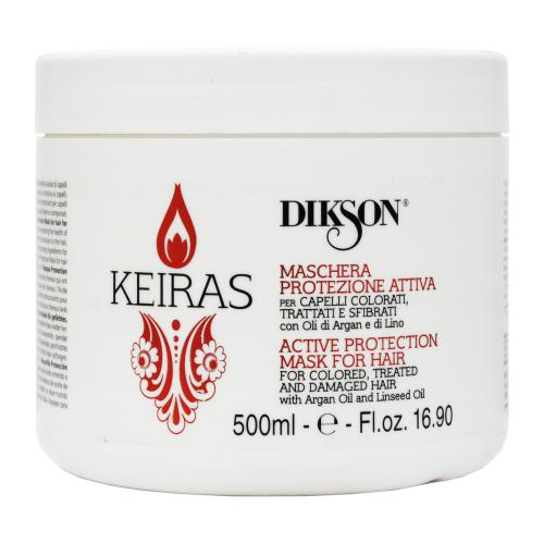 Диксон Маска &quot;Активная защита&quot; для окрашенных волос Maschera Protezione Attiva, 500 мл (Dikson, Keiras, BIO), фото-2