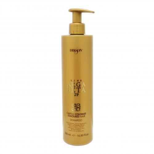 Диксон Шампунь для окрашенных волос с кератином Shampoo Capelli Colorati, 500 мл (Dikson, Argabeta, Up), фото-2