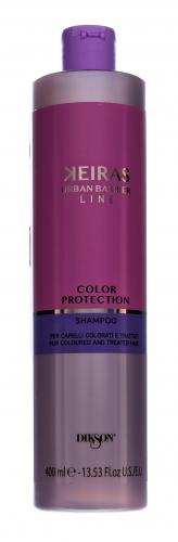 Диксон Шампунь для окрашенных и химически обработанных волос Shampoo for coloured and treated hair, 400 мл (Dikson, Keiras, Urban Barrier Line), фото-6