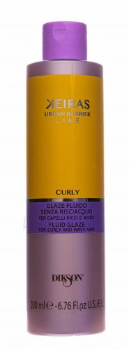 Диксон Глазурь для кудрявых и волнистых волос Glaze for curly and wavy hair, 200 мл (Dikson, Keiras, Urban Barrier Line), фото-2