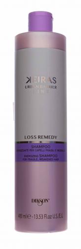 Диксон Шампунь от выпадения волос Shampoo loss remedy hair, 400 мл (Dikson, Keiras, Urban Barrier Line), фото-2