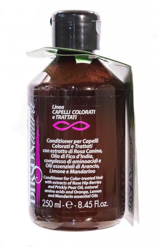 Диксон Кондиционер для окрашенных волос с экстрактом шиповника Conditioner Colorati,  250 мл (Dikson, Diksonatura, Для окрашенных и химически обработанных волос), фото-4
