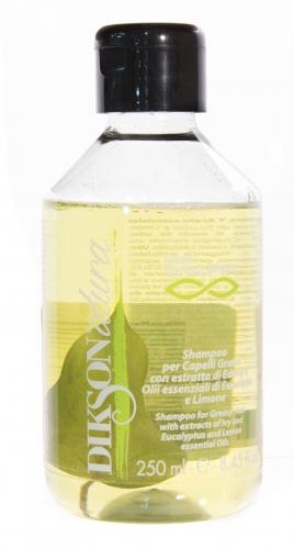 Диксон Шампунь с лимоном для жирных волос Shampoo-greasy hairс, 250 мл (Dikson, Diksonatura, Для жирных волос), фото-3