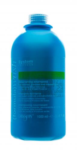 Диксон Питательный шампунь для ухода за окрашенными и поврежденными волосами Nourishing Shampoo, 1000 мл (Dikson, Formula Wash), фото-2