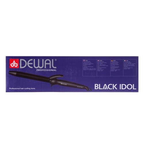 Деваль Про Плойка для волос Black Idol с терморегулятором, 25 мм, 48 Вт (Dewal Pro, Плойки), фото-6
