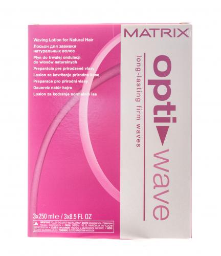 Матрикс Лосьон для завивки натуральных волос, 3 х 250 мл (Matrix, Химическая завивка, Opti.Wave), фото-3