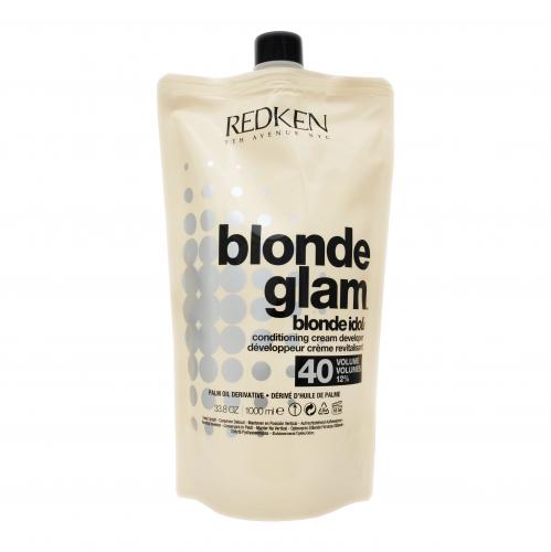 Редкен Крим Девелопер Блонд Глем 40 Волюм (12%) 1000 мл (Redken, Окрашивание, Blonde Glam), фото-2