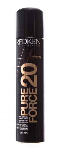 Неаэрозольный спрей сильной фиксации Pure Force 20, 250 мл (Стайлинг, Hairsprays), фото-2