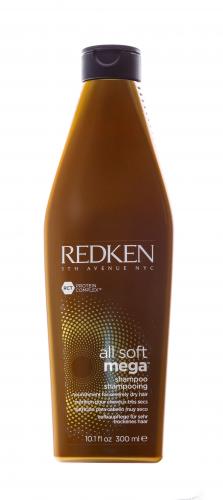 Редкен Олл Софт Мега Шампунь 300 мл (Redken, Уход за волосами, All Soft Mega), фото-2