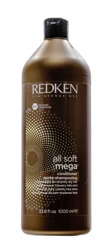 Редкен Олл Софт Мега Кондиционер 1000 мл (Redken, Уход за волосами, All Soft Mega), фото-2