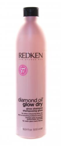 Редкен Шампунь Diamond Oil Glow Dry, 500 мл (Redken, Уход за волосами, Diamond Oil), фото-2