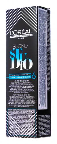Лореаль Профессионель Осветляющий крем для волос Instant Highlights, 90 мл (L'Oreal Professionnel, Окрашивание, Blond Studio), фото-2