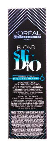 Лореаль Профессионель Осветляющий крем для волос Instant Highlights, 90 мл (L'Oreal Professionnel, Окрашивание, Blond Studio), фото-7