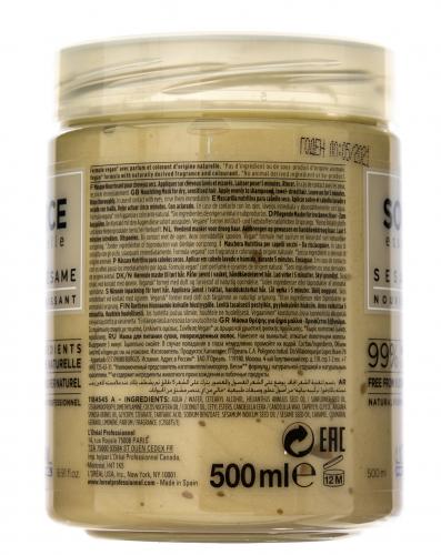 Лореаль Профессионель Маска для сухих волос Sesame Oil Nourishing Balm, 500 мл (L'Oreal Professionnel, Уход за волосами, Source Essentielle), фото-3