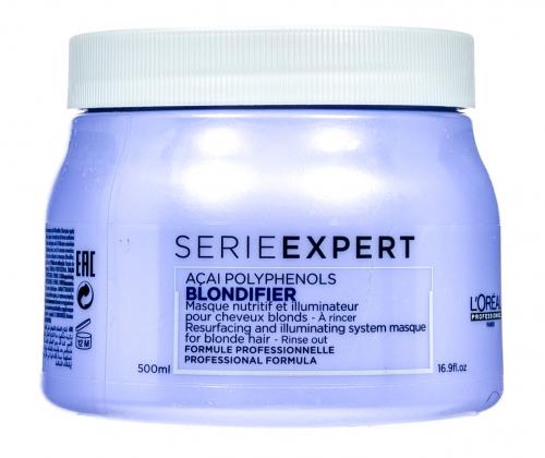 Лореаль Профессионель Маска для сияния, 500 мл (L'Oreal Professionnel, Уход за волосами, Blondifier)