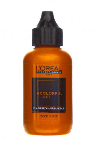 Лореаль Профессионель Краска-макияж Colorfulhair Flash для волос, пожарная тревога, 60 мл (L'Oreal Professionnel, Окрашивание, Colorfulhair Flash), фото-2