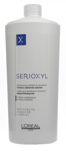 Лореаль Профессионель Сериоксил Уплотняющий шампунь для окрашенных волос, 1000 мл (L'Oreal Professionnel, Уход за волосами, Serioxyl)