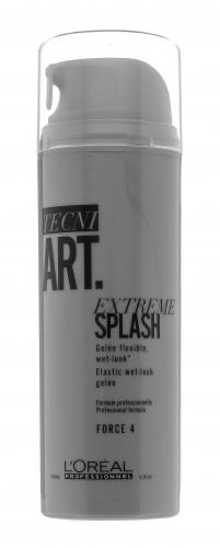 Лореаль Профессионель  Эластик-гель Extreme Splash с эффектом мокрых волос, 150 мл (L'Oreal Professionnel, Стайлинг, Tecni.Art), фото-2