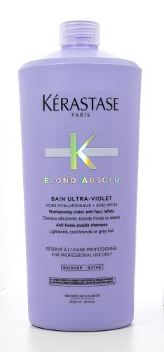 Керастаз Шампунь-ванна Ultra-Violet, 1000 мл (Kerastase, Blond Absolu), фото-2
