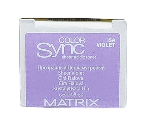 Матрикс Легкий тонер с кислым pH Sheer Acidic Toner, 90 мл (Matrix, Окрашивание, Color Sync), фото-9
