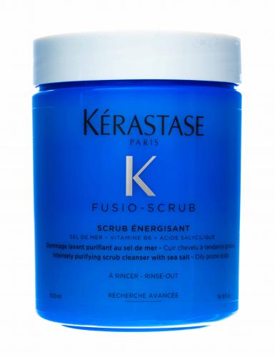 Керастаз Скраб для склонной к жирности кожи головы, 500 мл (Kerastase, Fusio-Dose, Fusio-Scrub), фото-4