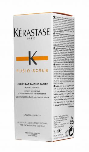 Керастаз Стимулирующее масло для волос и кожи головы с имбирём Huile Stimulante Oil, 50 мл (Kerastase, Fusio-Dose, Fusio-Scrub), фото-3