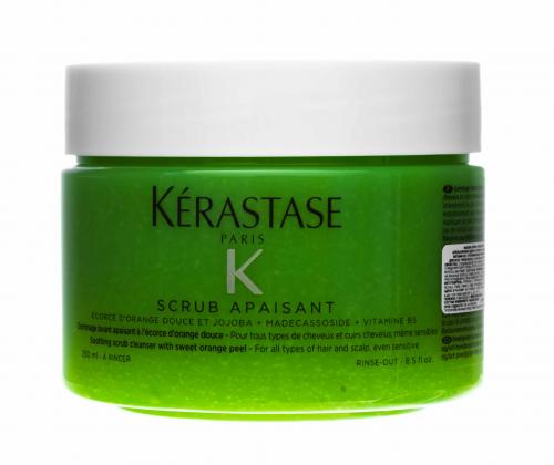 Керастаз Фузио-скраб Апезан для чувствительной кожи головы Fusio-Scrub Apaisant, 250 мл (Kerastase, Fusio-Dose, Fusio-Scrub), фото-10