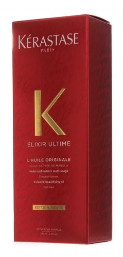  Многофункциональное Масло-уход для всех типов волос Elixir Ultime Rouge (Лимитированное издание), 100 мл (Elixir Ultime), фото-6