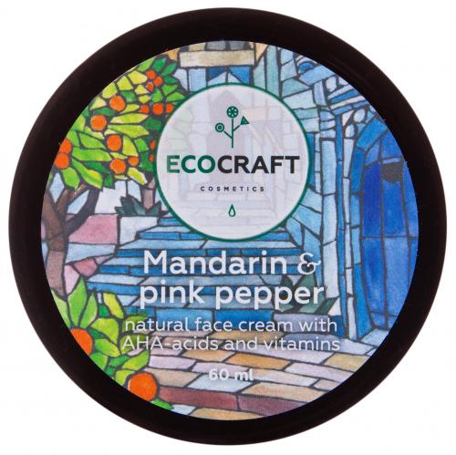 Экокрафт Крем для лица &quot;Мандарин и розовый перец&quot;, 60 мл (Ecocraft, Для лица), фото-3