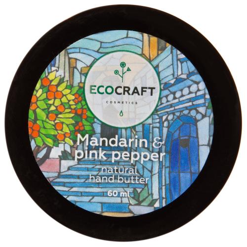 Экокрафт Крем-масло для рук &quot;Мандарин и розовый перец&quot;, 60 мл (Ecocraft, Для рук), фото-3