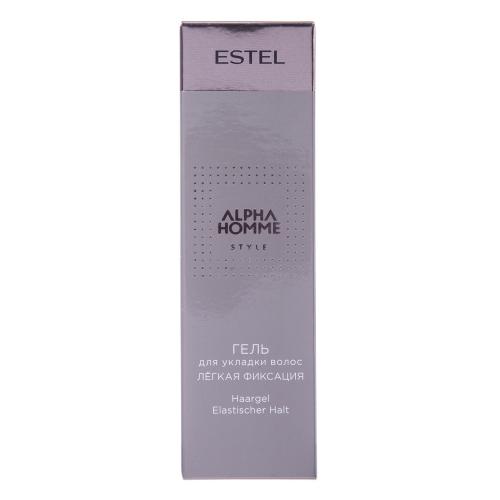 Эстель Гель для укладки волос легкая фиксация, 50 мл (Estel Professional, Alpha homme, Стиль), фото-4