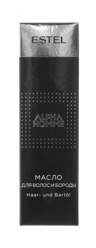 Эстель Масло для волос и бороды, 50 мл (Estel Professional, Alpha homme), фото-2