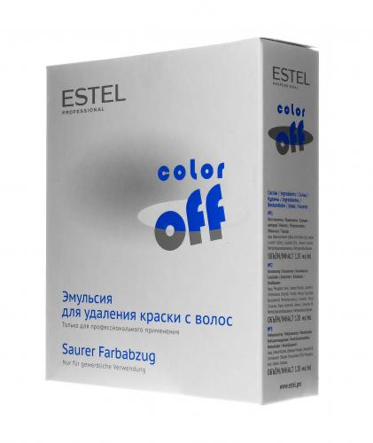 Эстель Эмульсия COLOR off для удаления краски с волос 3*120мл (Estel Professional, Color Off), фото-3
