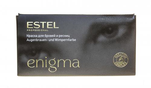Эстель Краска для бровей и ресниц, 3 тон графит 1 шт (Estel Professional, Enigma), фото-2