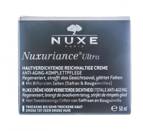 Нюкс Нюксурьянс Ультра Насыщенный укрепляющий антивозрастной крем для лица Creme Riche Redensifiante, 50 мл (Nuxe, Nuxuriance Ultra), фото-2