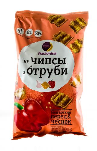 Отруби хрустящие, болгарский перец и чеснок, 90 г (), фото-2