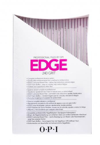 Пилка доводочная OPI Edge File серебряная  240, 48 шт (), фото-3