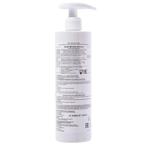 Мицеллярная вода для лица RHA Micellar Solution, 400 мл  (), фото-3