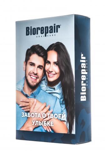 Подарочный набор в коробке &quot;Забота о твоей улыбке: Biorepair Pro White + Biorepair Night&quot;