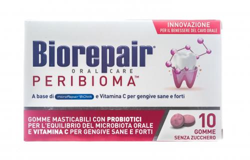 Биорепейр Жевательная резинка Peribioma, 10 шт (Biorepair, Ежедневная забота), фото-2