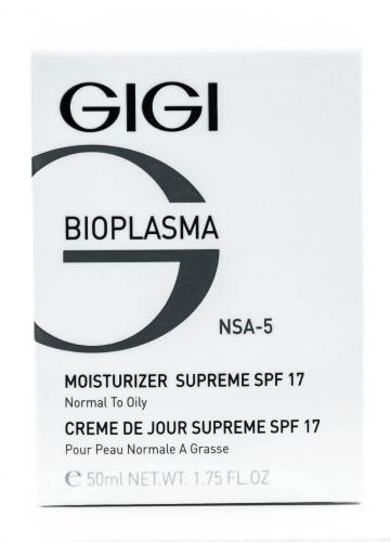 ДжиДжи Крем увлажняющий Moisturizer Supreme SPF 17, 50 мл (GiGi, Bioplasma), фото-3