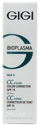 ДжиДжи Крем для коррекции цвета кожи CC-Cream Color Corrector SPF15, 75 мл (GiGi, Bioplasma), фото-3