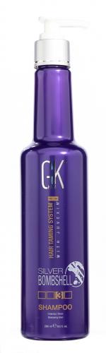 Глобал Кератин Серебряный шампунь/ Silver shampoo, 280 мл (Global Keratin, Шампуни и кондиционеры), фото-2