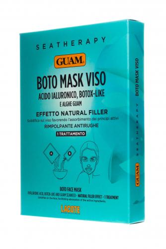 Гуам Омолаживающая маска для лица с гиалуроновой кислотой и водорослями, 50 мл (Guam, Seatherapy)