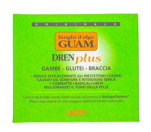 Гуам Dren Plus Маска антицеллюлитная с дренажным эффектом 500 гр (Guam, Dren), фото-2