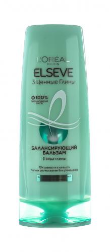 Лореаль Бальзам для волос Elseve 3 Ценные глины 400 мл (L'Oreal Paris, Elseve), фото-2